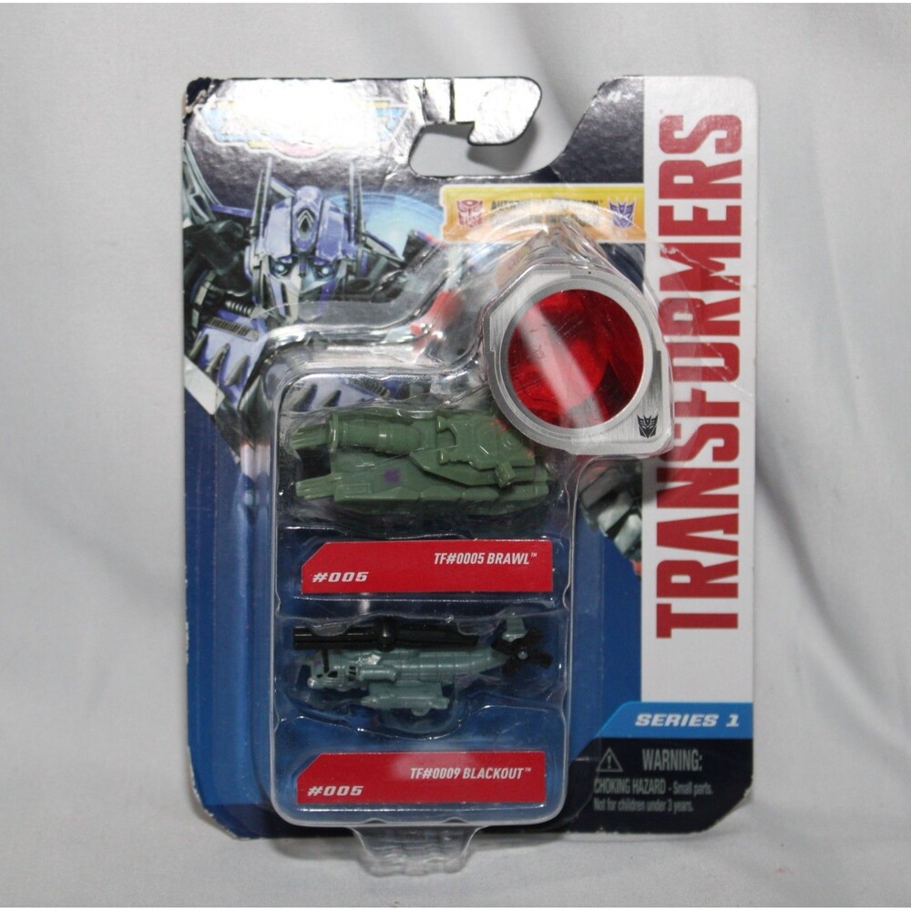 Micro Machines Transformers Brawl TF#005 & Blackout  TF#009